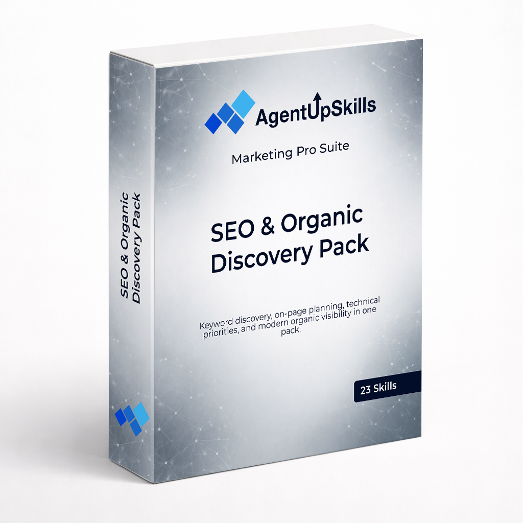 SEO & Organic Discovery Pack