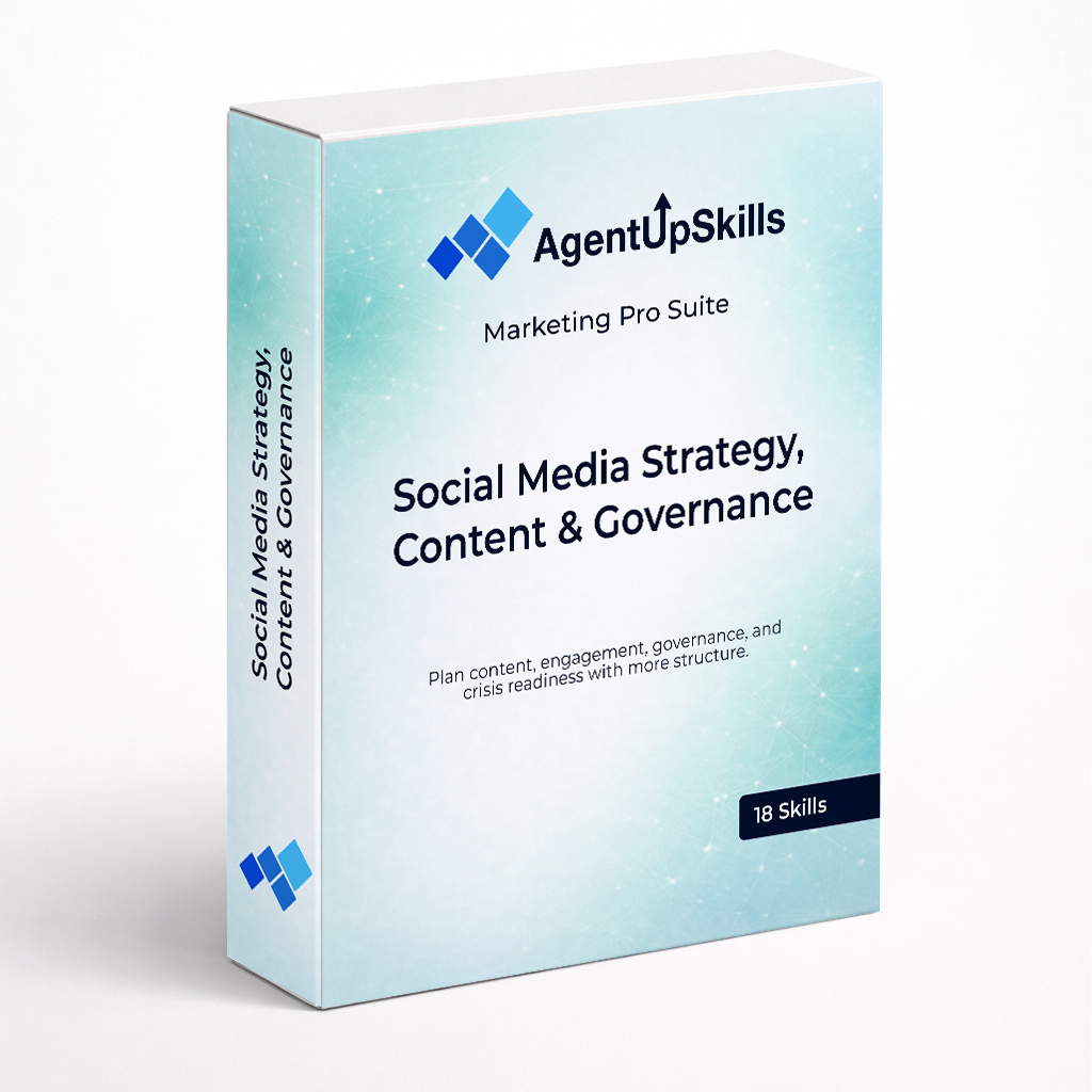 Social Media Strategy, Content & Governance