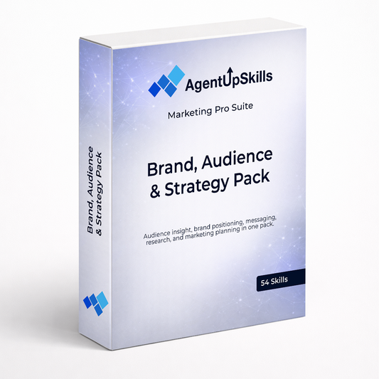 Brand, Audience & Strategy Pack